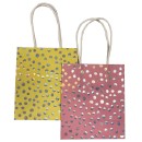 Colour Dots paper gift bag, 6 pcs