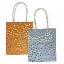 Colour Dots paper gift bag, 6 pcs
