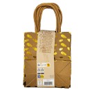 Colour Gold  paper gift bag, 6-piece set