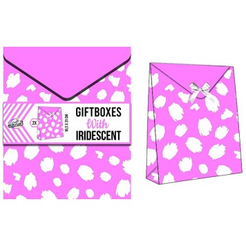 Colour Iridescent gift box 2 pcs