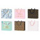 Colour Colorful patterned gift bag 22x18.5 cm