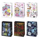 Colour Party paper gift bag 23x32x11 cm