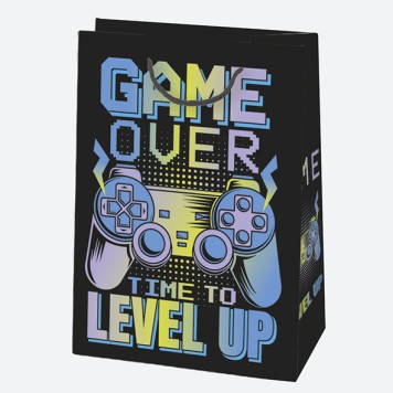 Colour Party paper gift bag 23x32x11 cm