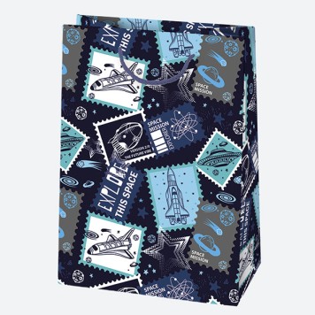 Colour Party paper gift bag 23x32x11 cm