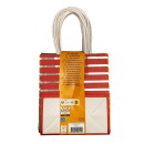 Colour Striped paper gift bag set of 6