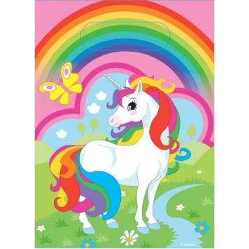 Unicorn Meadow gift bag set of 8