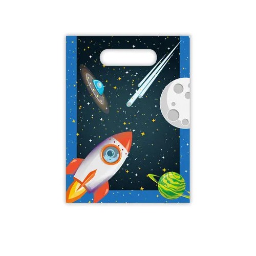 Space Rocket Space gift bag 6 pcs