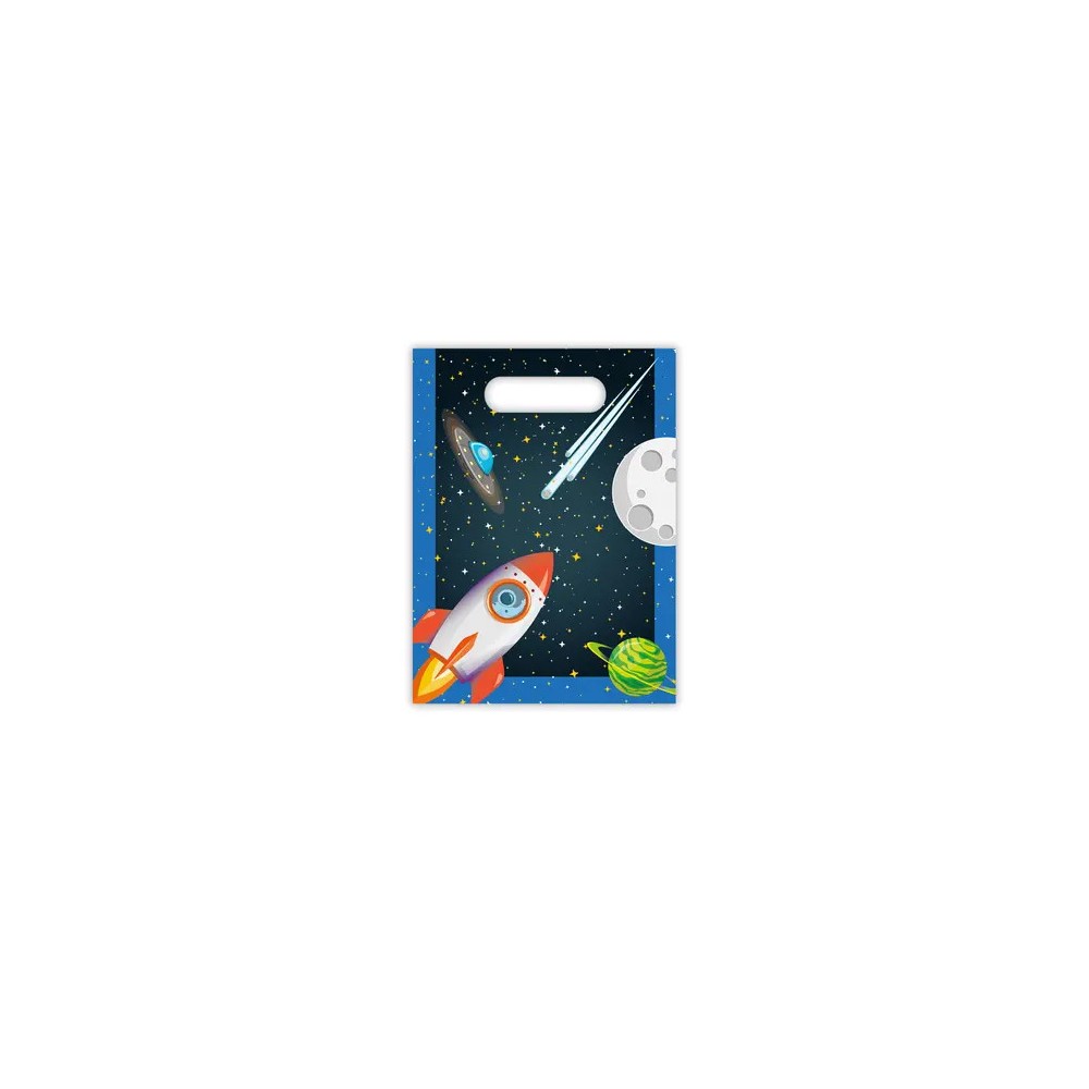 Space Rocket Space gift bag 6 pcs
