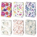 Colour Blossom Flower paper gift bag 23x32x11 cm