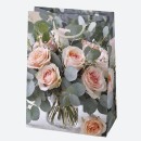 Colour Bouquet Flower paper gift bag, gift bag 23x32x11 cm