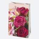 Colour Bouquets Flower paper gift bag, gift bag 16x24x7 cm