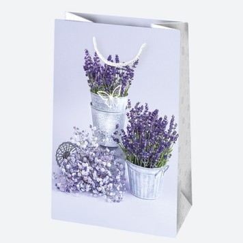 Colour Bouquets Flower paper gift bag, gift bag 16x24x7 cm