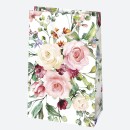 Colour Mirth Flower paper gift bag, 16x24x7 cm