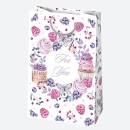 Colour Mirth Flower paper gift bag, 16x24x7 cm