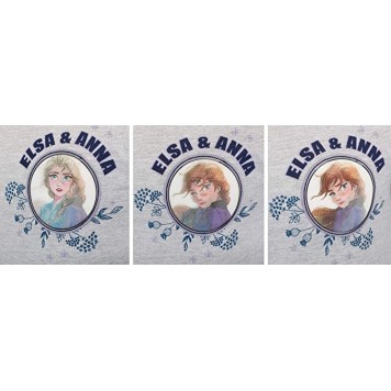 Disney Frozen children's sweater with holographic pattern 110/116 cm