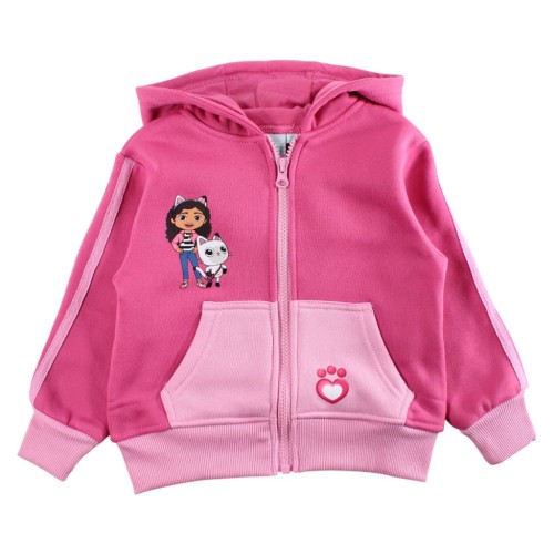 Gabby's Dollhouse Dark Pink children's hoodie 2 - 8 years / 92 - 128 cm