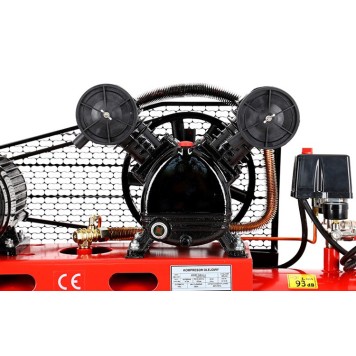 Kompresor Olejowy 200L 2 Tłoki 400V KD407