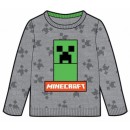 Minecraft Grey children's knitted sweater 6 years
