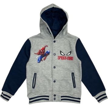 Spiderman Look Grey children's pullover 3 - 8 years / 98 - 128 cm