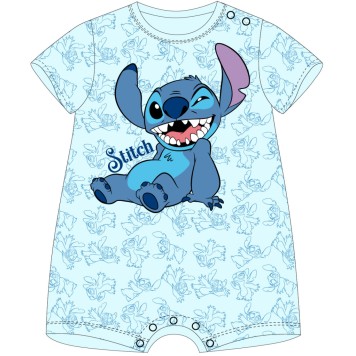 Disney Lilo and Stitch Blue baby sunsuit 62-92