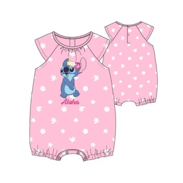 Disney Lilo and Stitch Mini Aloha Pink baby sunsuit 6-24 months