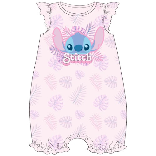 Disney Lilo and Stitch Pink Leaf baby romper 62-92
