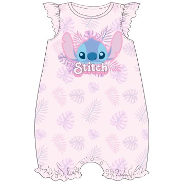 Disney Lilo and Stitch Pink Leaf baby romper 62-92