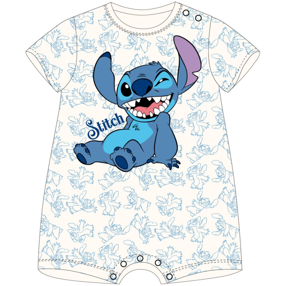 Disney Lilo and Stitch White baby romper 62-92