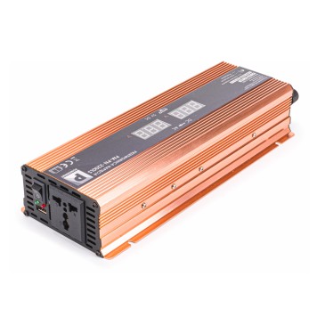 Przetwornica NAPIĘCIA Samochodowa 24V 2200W LCD PM-PN-2200LS