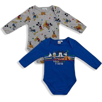 Disney Mickey  baby bodysuit, 2-piece set