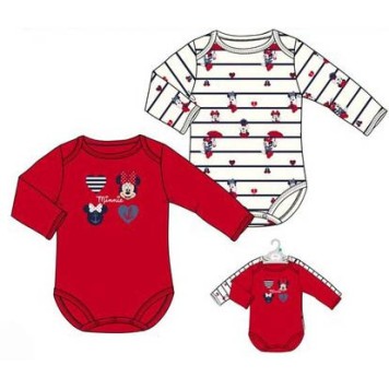 Disney Minnie  baby bodysuit, combo dress 2-piece set