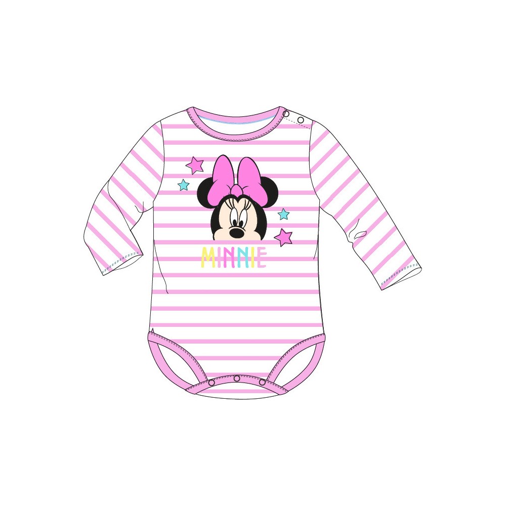 Disney Minnie  Striped baby bodysuit, onesie (68-92)