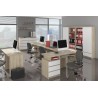 KOMODA K140 6SZ CLP DĄB SONOMA / BIAŁY