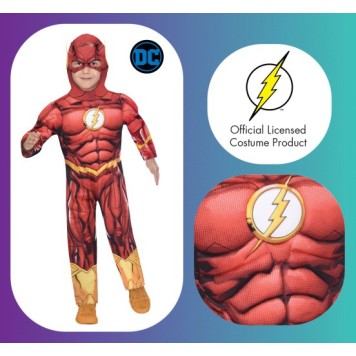 The Flash costume 3-4 years
