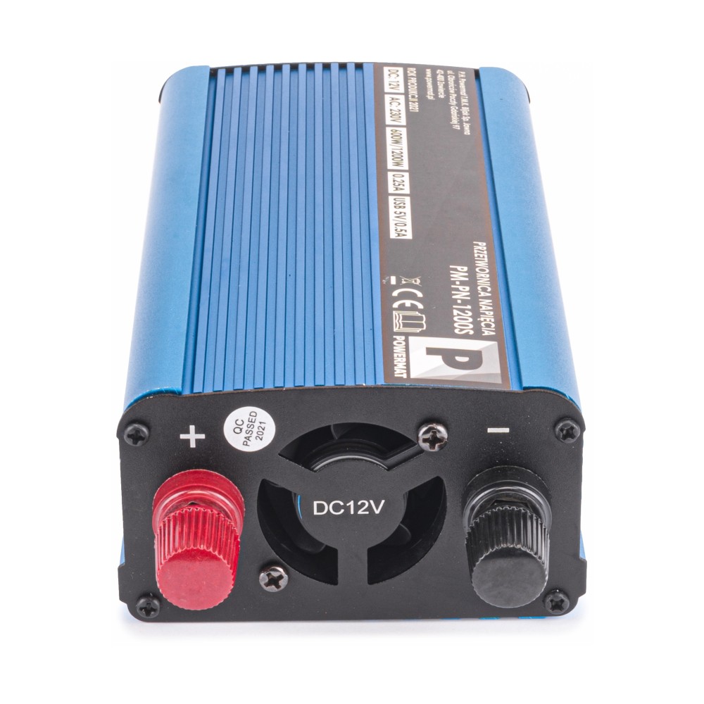 Przetwornica NAPIĘCIA Samochodowa 12V 230V 1200W PM-PN-1200S