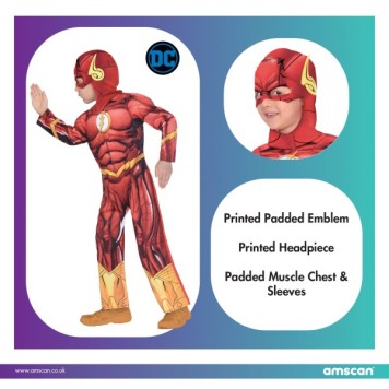 The Flash costume 6-8 years