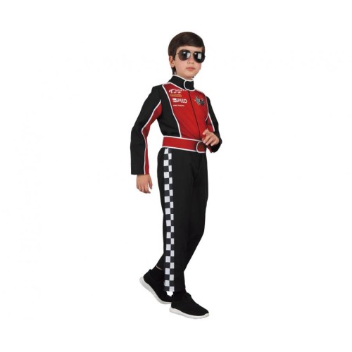 Halloween Speed Racing Driver Costume 110/120 cm