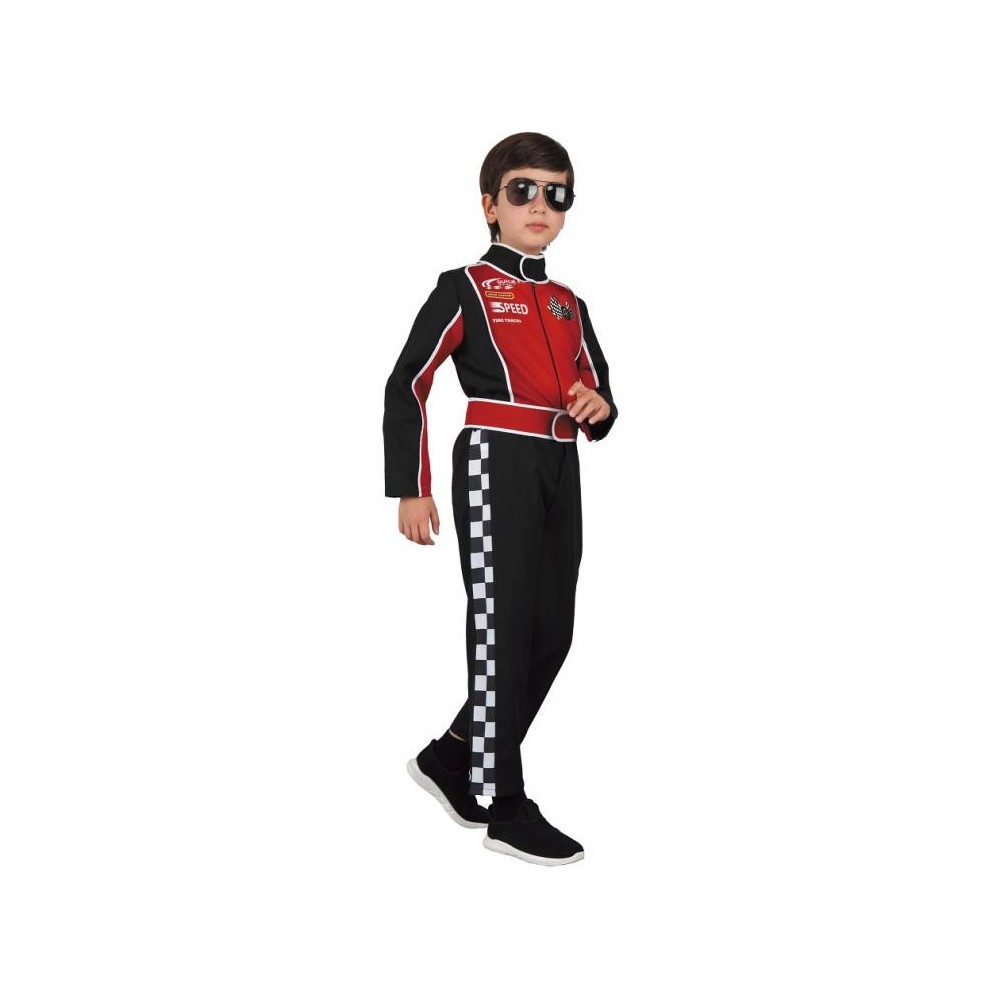 Halloween Speed Racing Driver Costume 110/120 cm