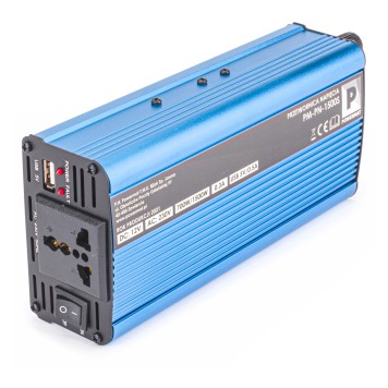 Przetwornica NAPIĘCIA Samochodowa 12V 230V 1500W PM-PN-1500S
