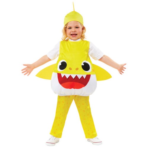 Baby Shark Yellow costume 1-2 years