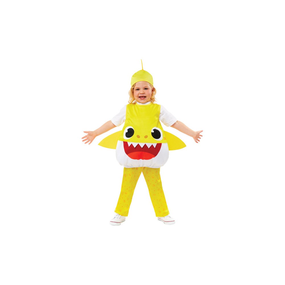 Baby Shark Yellow costume 2-3 years