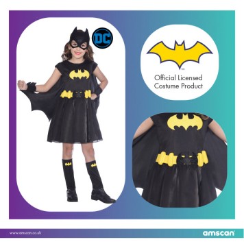 Batman Classic Batgirl costume 3-4 years