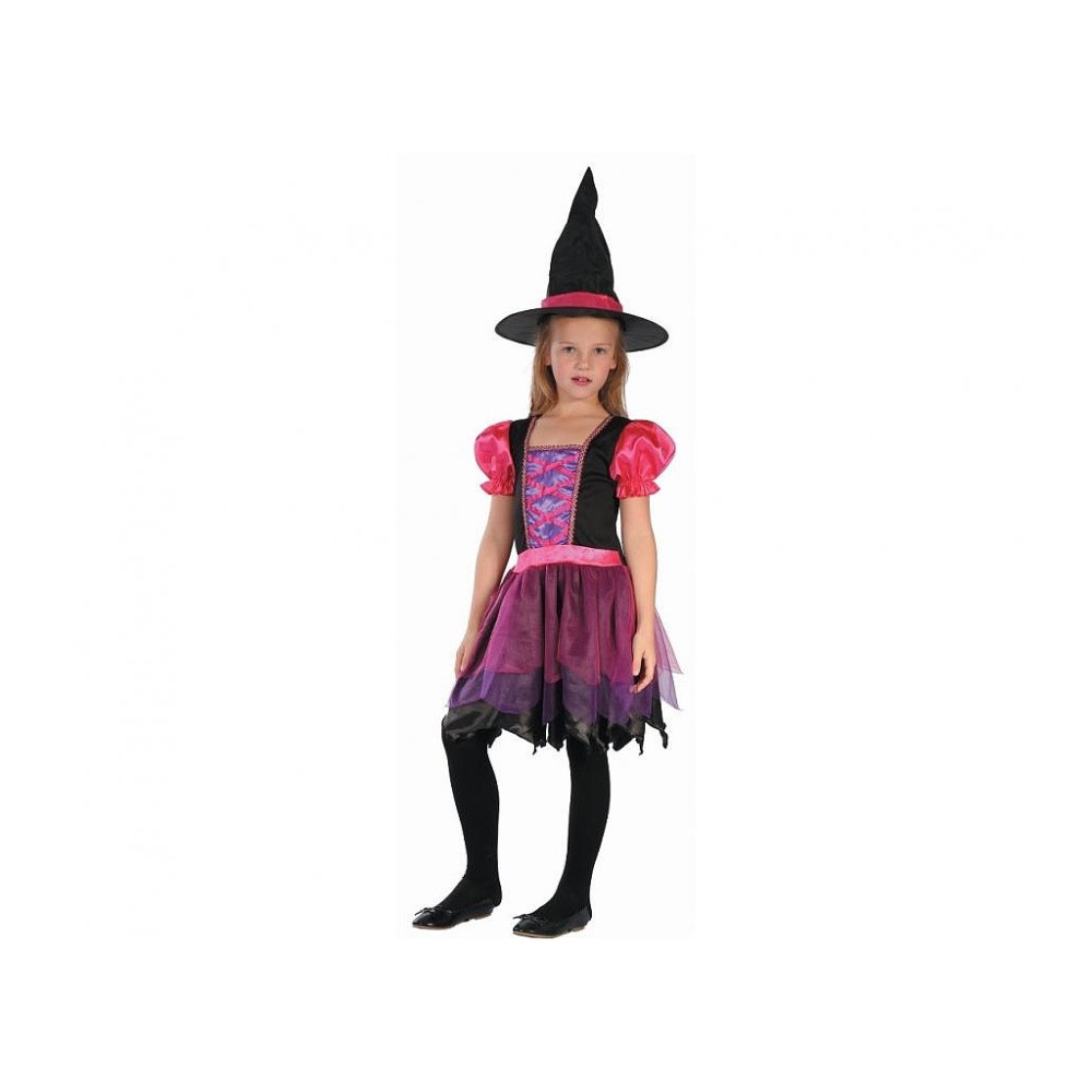 Witch Pink costume 120/130 cm