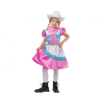 Colour Elegant Cowgirl Costume 110/120 cm