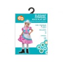 Colour Elegant Cowgirl Costume 130/140 cm