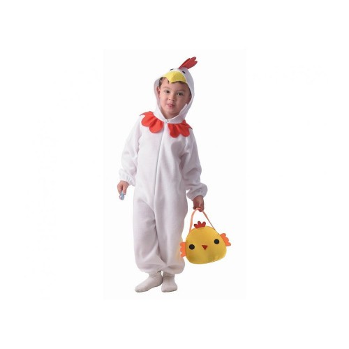 Unicorn White Chicken Costume 92/104 cm