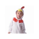 Unicorn White Chicken Costume 92/104 cm