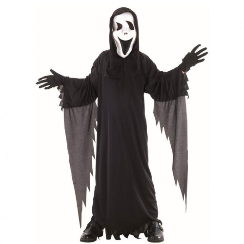Halloween Black Demon Costume 120/130 cm