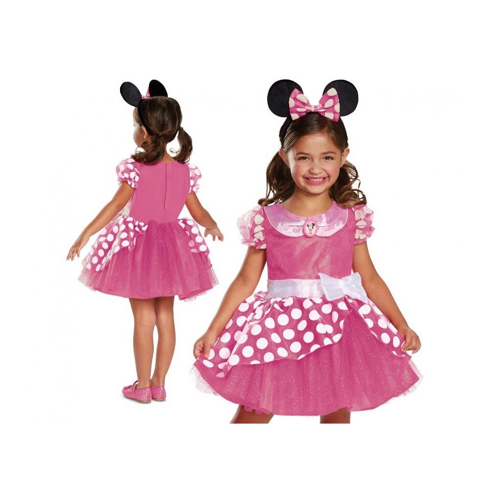 Disney Minnie  Pink Deluxe costume 3-4 years