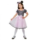 Halloween Pink Mouse Costume 110/120 cm